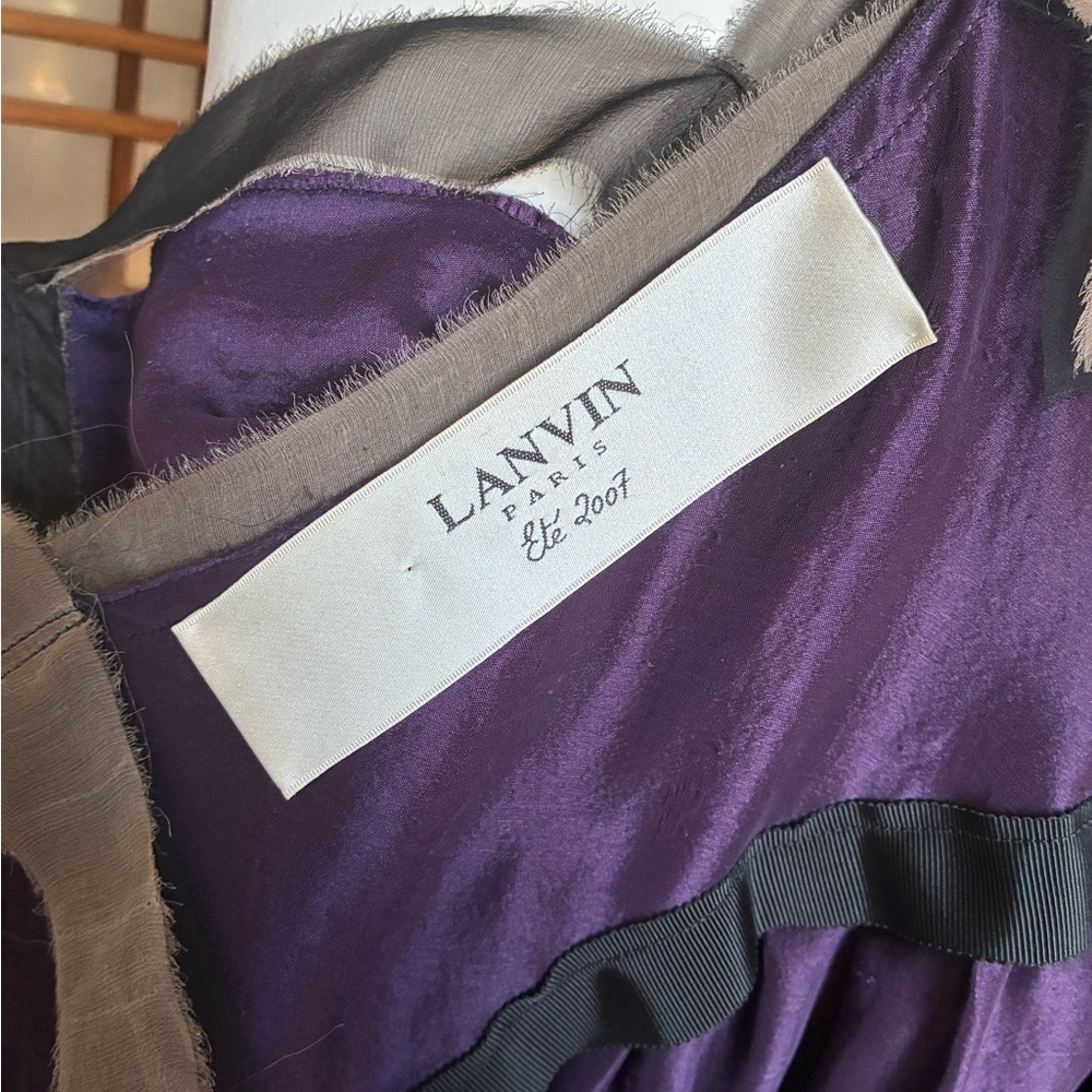 Lanvin Silk Gown 2007